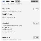 parlay bet football